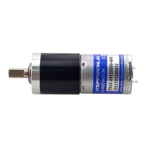 ブラシ付き 12V DC ギアモーター1.9Kg.cm/50RPM w/ 90.25:1 遊星ギアボックス ブラシ付き 12V DC ギアモーター1.9Kg.cm/50RPM w/ 90.25:1 遊星ギアボックス