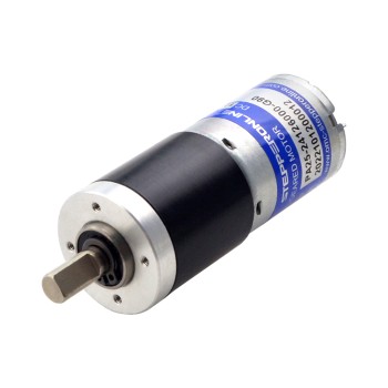 CN 発売中 - ブラシ付き 12V DC ギアモーター1.9Kg.cm/50RPM w/ 90.25:1 遊星ギアボックス