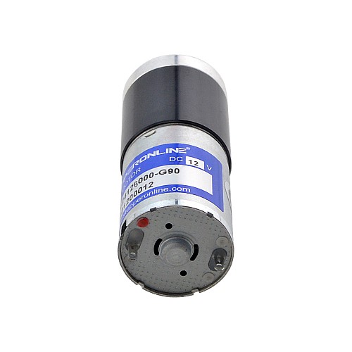 ブラシ付き 12V DC ギアモーター1.9Kg.cm/50RPM w/ 90.25:1 遊星ギアボックス ブラシ付き 12V DC ギアモーター1.9Kg.cm/50RPM w/ 90.25:1 遊星ギアボックス