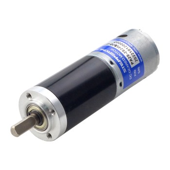 CN 発売中 - ブラシ付き 24V DC ギアモーター5.8Kg.cm/24RPM w/ 189:1 遊星ギアボックス