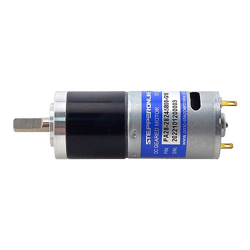 ブラシ付き 24V DC ギアモーター0.8Kg.cm/239RPM w/ 19.2:1 遊星ギアボックス ブラシ付き 24V DC ギアモーター0.8Kg.cm/239RPM w/ 19.2:1 遊星ギアボックス
