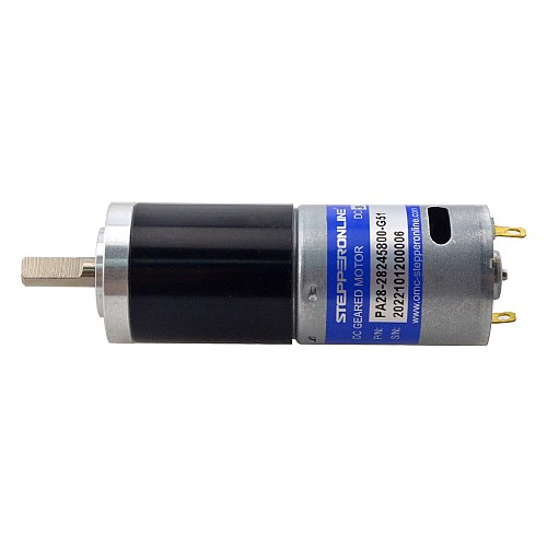 ブラシ付き 24V DC ギアモーター1.8Kg.cm/90RPM w/ 51:1 遊星ギアボックス ブラシ付き 24V DC ギアモーター1.8Kg.cm/90RPM w/ 51:1 遊星ギアボックス