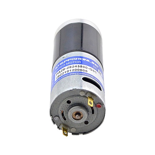 ブラシ付き 24V DC ギアモーター1.8Kg.cm/90RPM w/ 51:1 遊星ギアボックス ブラシ付き 24V DC ギアモーター1.8Kg.cm/90RPM w/ 51:1 遊星ギアボックス