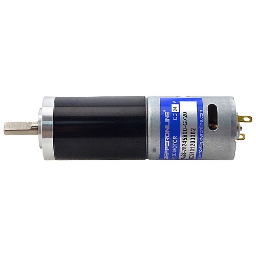ブラシ付き 24V DC ギアモーター22Kg.cm/6.4RPM w/ 720:1 遊星ギアボックス ブラシ付き 24V DC ギアモーター22Kg.cm/6.4RPM w/ 720:1 遊星ギアボックス