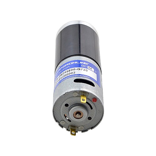 ブラシ付き 24V DC ギアモーター22Kg.cm/6.4RPM w/ 720:1 遊星ギアボックス ブラシ付き 24V DC ギアモーター22Kg.cm/6.4RPM w/ 720:1 遊星ギアボックス