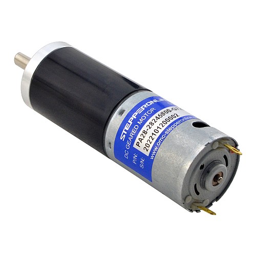 ブラシ付き 24V DC ギアモーター22Kg.cm/6.4RPM w/ 720:1 遊星ギアボックス ブラシ付き 24V DC ギアモーター22Kg.cm/6.4RPM w/ 720:1 遊星ギアボックス