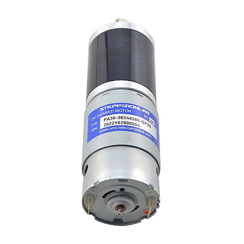 ブラシ付き 24V DC ギアモーター30Kg.cm/4.6RPM w/ 720:1 遊星ギアボックス ブラシ付き 24V DC ギアモーター30Kg.cm/4.6RPM w/ 720:1 遊星ギアボックス