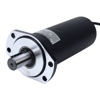 ブラシ付き 24V DC ギアモーター 10Nm(1416.12oz.in) 100RPM、22:1 遊星ギアボックス付き IP66 155°C [311°F]