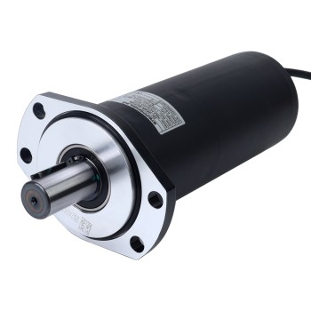 ブラシ付き 24V DC ギアモーター 95Nm(13453.11oz.in) 9.6RPM、229:1 遊星ギアボックス付き IP66 155°C [311°F]