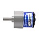 ブラシ付き 12V DC ギアモーター 2Kg.cm/24RPM 90:1 平ギアボックス
