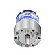 ブラシ付き 12V DC ギアモーター 2Kg.cm/24RPM 90:1 平ギアボックス