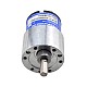 ブラシ付き 12V DC ギアモーター 3Kg.cm/73RPM 60:1 平ギアボックス