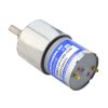 ブラシ付き 12V DC ギアモーター 12Kg.cm/4.4RPM 540:1 平ギアボックス