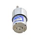 ブラシ付き 12V DC ギアモーター 3.5Kg.cm/41RPM 90:1 平ギアボックス