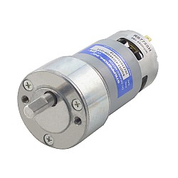 ブラシ付き 24V DC ギアモーター 5Kg.cm/245RPM 14:1 平ギアボックス