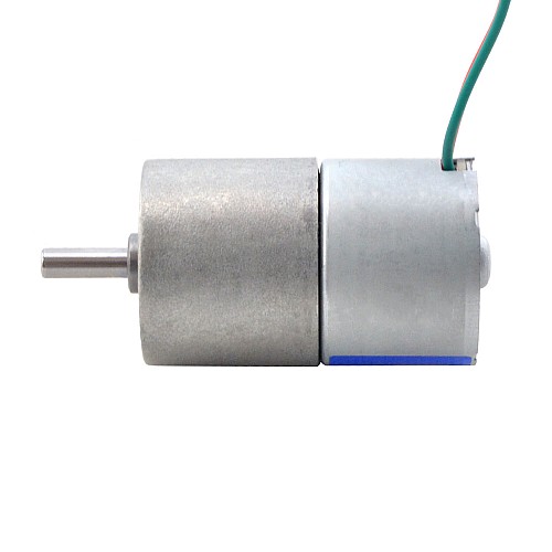 ブラシ付き 6V DC ギアモーター 1.2Kg.cm/15RPM 187:1 平ギアボックス