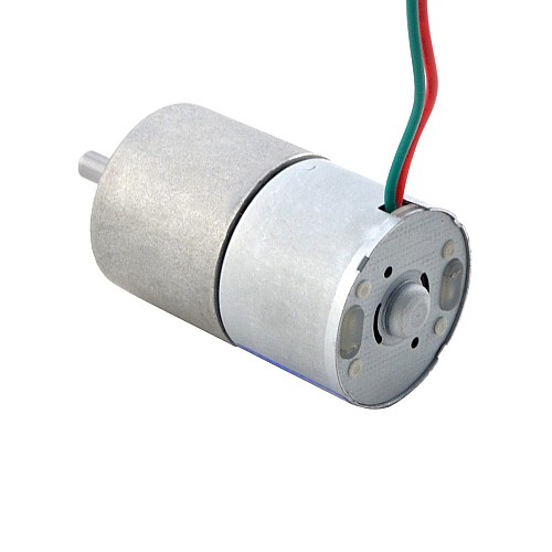 ブラシ付き 6V DC ギアモーター 1.2Kg.cm/15RPM 187:1 平ギアボックス