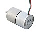 ブラシ付き 6V DC ギアモーター 1.2Kg.cm/15RPM 187:1 平ギアボックス