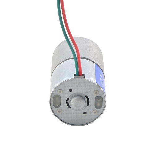 ブラシ付き 6V DC ギアモーター 1.2Kg.cm/15RPM 187:1 平ギアボックス