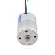 ブラシ付き 6V DC ギアモーター 1.2Kg.cm/15RPM 187:1 平ギアボックス