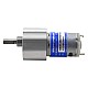 ブラシ付き 24V DC ギアモーター 8.5Kg.cm/25RPM 180:1 平ギアボックス