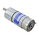 ブラシ付き 12V DC ギアモーター 50Kg.cm/4.2RPM 540:1 平ギアボックス