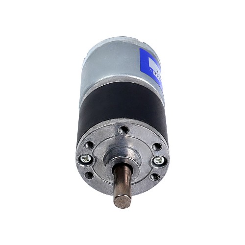 ブラシ付き 12V DC ギアモーター 3.5Kg.cm/80RPM 72:1 平ギアボックス