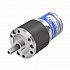 ブラシ付き 12V DC ギアモーター 6Kg.cm/40RPM 128:1 スパーギアボックス