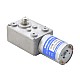 ブラシ付き 12V DC ギアモーター3Kg.cm/3RPM w/ 828:1 スパーギアボックス