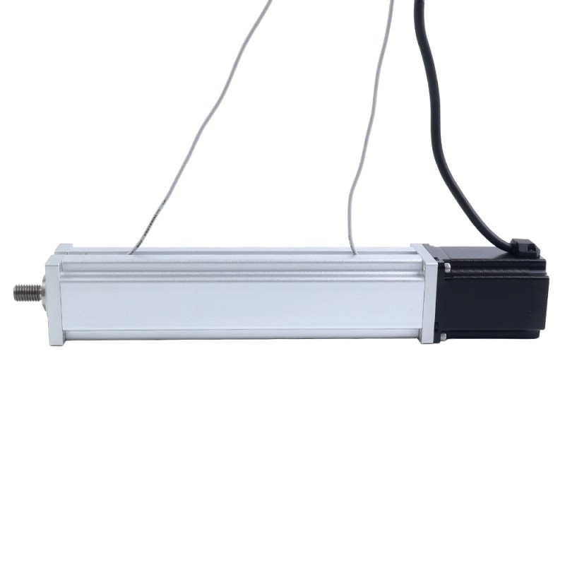 Nema 23 ボールねじ 電動シリンダー 4.0A ストローク 200mm 2.0Nm(283.22oz.in) リード 10mm(0.3937)リミットスイッチ付き - LCB23S30B1L40-200D | StepperOnline