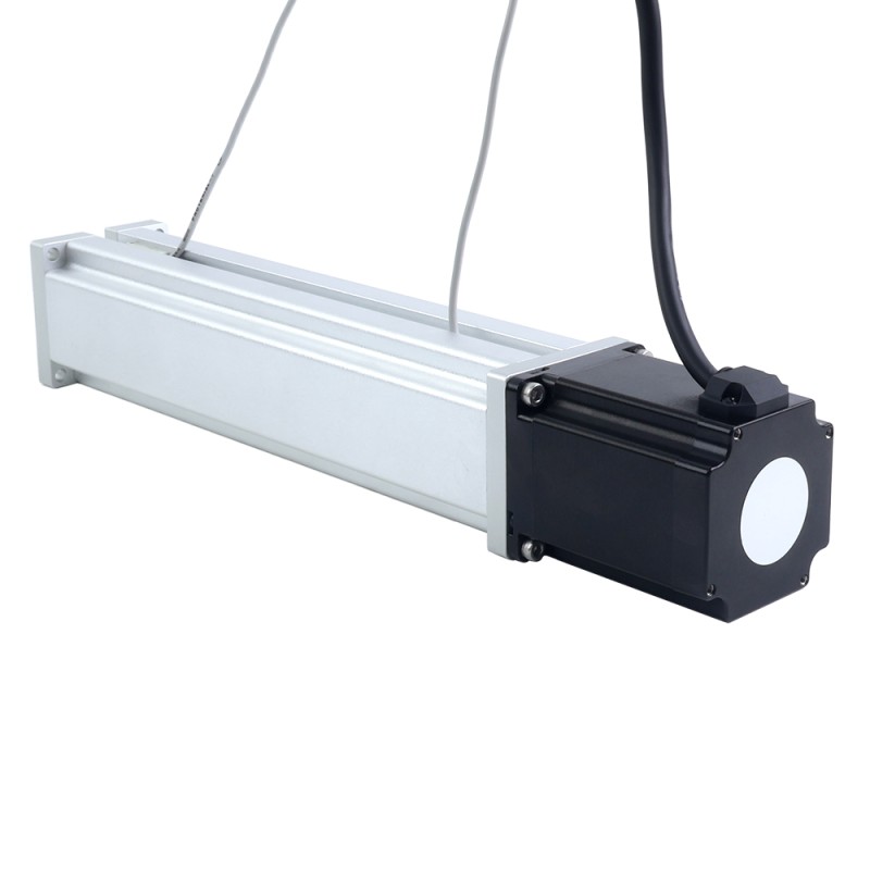 Nema 23 ボールねじ 電動シリンダー 4.0A ストローク 200mm 2.0Nm(283.22oz.in) リード 10mm(0.3937)リミットスイッチ付き - LCB23S30B1L40-200D | StepperOnline