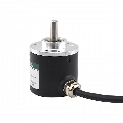 100PPR インクリメンタル ロータリー エンコーダ ABZ 3 チャンネル 6mm ソリッド シャフト ISC3806