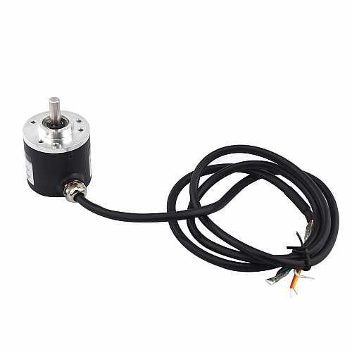 100PPR インクリメンタル ロータリー エンコーダ ABZ 3 チャンネル 6mm ソリッド シャフト ISC3806