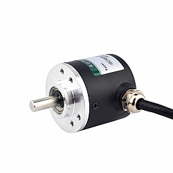 100PPR インクリメンタル ロータリー エンコーダ ABZ 3 チャンネル 6mm ソリッド シャフト ISC3806