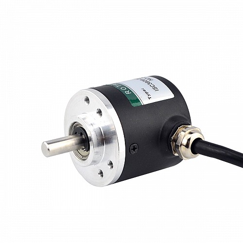 100PPR インクリメンタル ロータリー エンコーダ ABZ 3 チャンネル 6mm ソリッド シャフト ISC3806