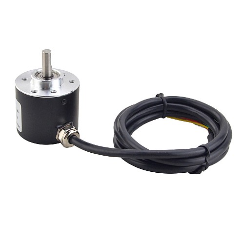 600PPRインクリメンタルロータリーエンコーダABZ3チャンネル6mmソリッドシャフトISC4006