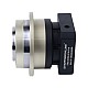AD シリーズ 90mm 10:1 ヘリカル遊星減速機 バックラッシュ 3arcmin サーボ モーター用 IP65 - AD90-G10-D19 | StepperOnline