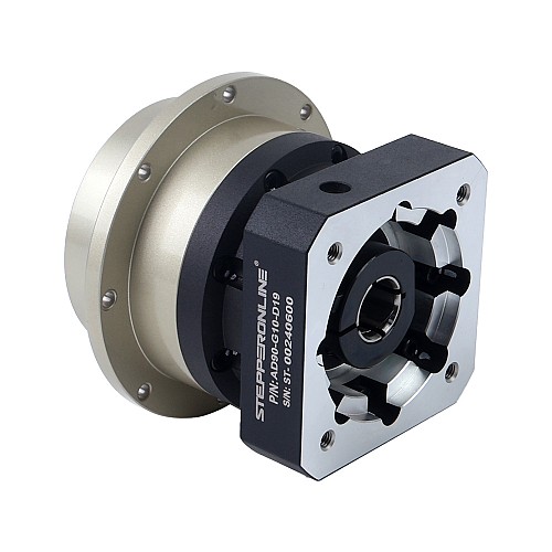 AD シリーズ 90mm 10:1 ヘリカル遊星減速機 バックラッシュ 3arcmin サーボ モーター用 IP65 - AD90-G10-D19 | StepperOnline