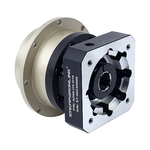 AD シリーズ 90mm 5:1 ヘリカル遊星減速機 バックラッシュ 3arcmin サーボ モーター用 IP65 - AD90-G5-D19 | StepperOnline AD シリーズ 90mm 5:1 ヘリカル遊星減速機 バックラッシュ 3arcmin サーボ モーター用 IP65 - AD90-G5-D19 | StepperOnline