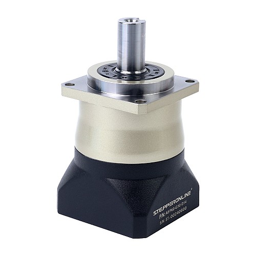 AEP シリーズ 60mm 10:1 ヘリカル遊星減速機 バックラッシュ 5arcmin サーボモーター用 IP65 - AEP60-G10-D14 | StepperOnline