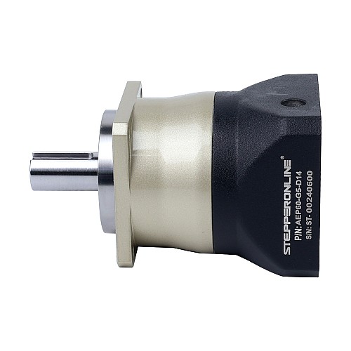 AEP シリーズ 60mm 5:1 ヘリカル遊星減速機 バックラッシュ 5arcmin サーボ モーター用 IP65 - AEP60-G5-D14 | StepperOnline