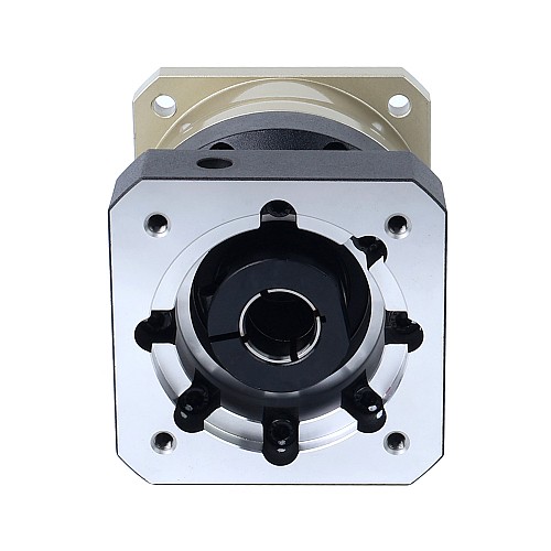 AEP シリーズ 90mm 10:1 ヘリカル遊星減速機 バックラッシュ 5arcmin サーボモーター用 IP65 - AEP90-G10-D19 | StepperOnline