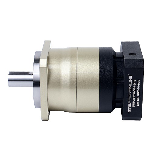 AEP シリーズ 90mm 20:1 ヘリカル遊星減速機 バックラッシュ 7arcmin サーボモーター用 IP65 - AEP90-G20-D19 | StepperOnline