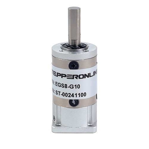 EG シリーズ遊星ギアボックス ギア比 10:1 バックラッシュ Nema 8 ステッピング モーター用 15 分角 - EGS8-G10 | StepperOnline