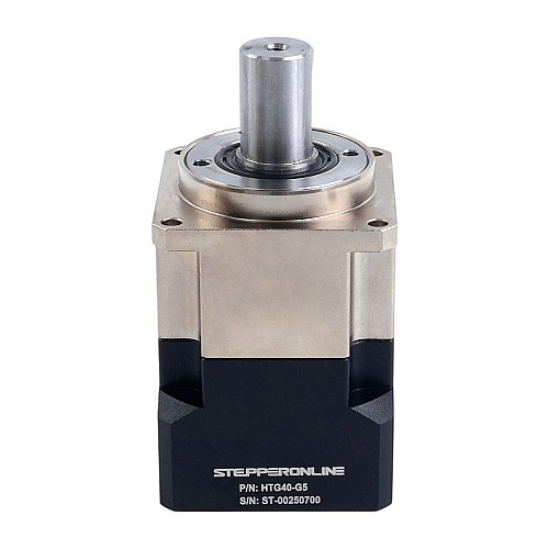 HTG シリーズ 42mm 5:1 ヘリカル遊星減速機 バックラッシュ 3arcmin サーボモーター用 IP65 - HTG40-G5 | StepperOnline