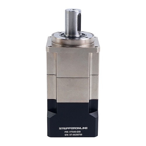 HTG シリーズ 42mm 50:1 ヘリカル遊星減速機 バックラッシュ 5arcmin サーボモーター用 IP65 - HTG40-G50 | StepperOnline