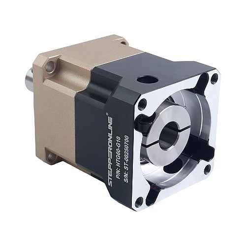 HTG シリーズ 60mm 10:1 ヘリカル遊星減速機 バックラッシュ 3arcmin サーボモーター用 IP65 - HTG60-G10 | StepperOnline