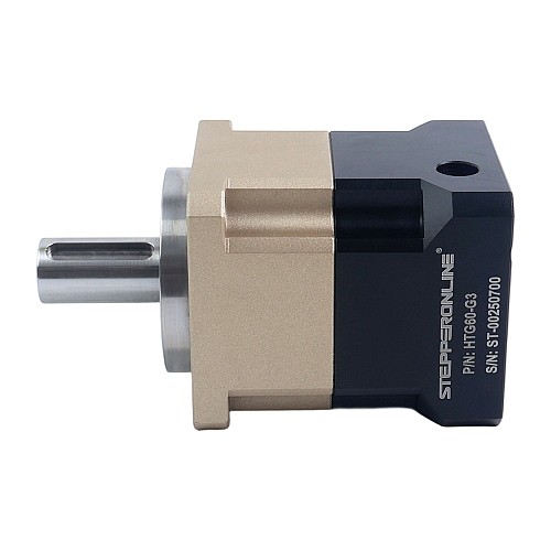 HTG シリーズ 60mm 3:1 ヘリカル遊星減速機 バックラッシュ 3arcmin サーボモーター用 IP65 - HTG60-G3 | StepperOnline