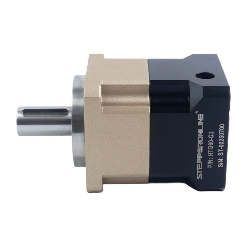 HTG シリーズ 60mm 3:1 ヘリカル遊星減速機 バックラッシュ 5arcmin サーボモーター用 IP65 - HTG60-G3 | StepperOnline