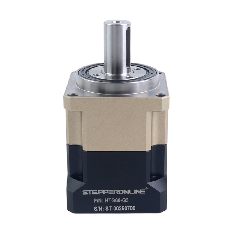 HTG シリーズ 60mm 3:1 ヘリカル遊星減速機 バックラッシュ 5arcmin サーボモーター用 IP65 - HTG60-G3 | StepperOnline